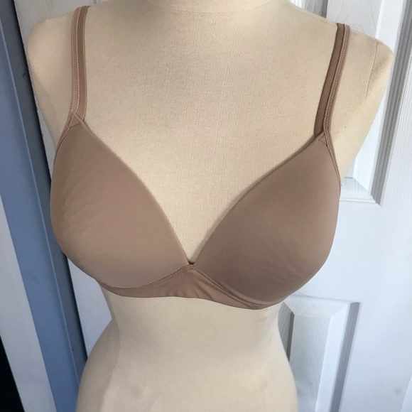 Warner's Other - Warner’s Bra Beige Bottom Lift No Wire Bra Size36B